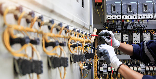 Professional Electrician technician working in Central Falls, RI